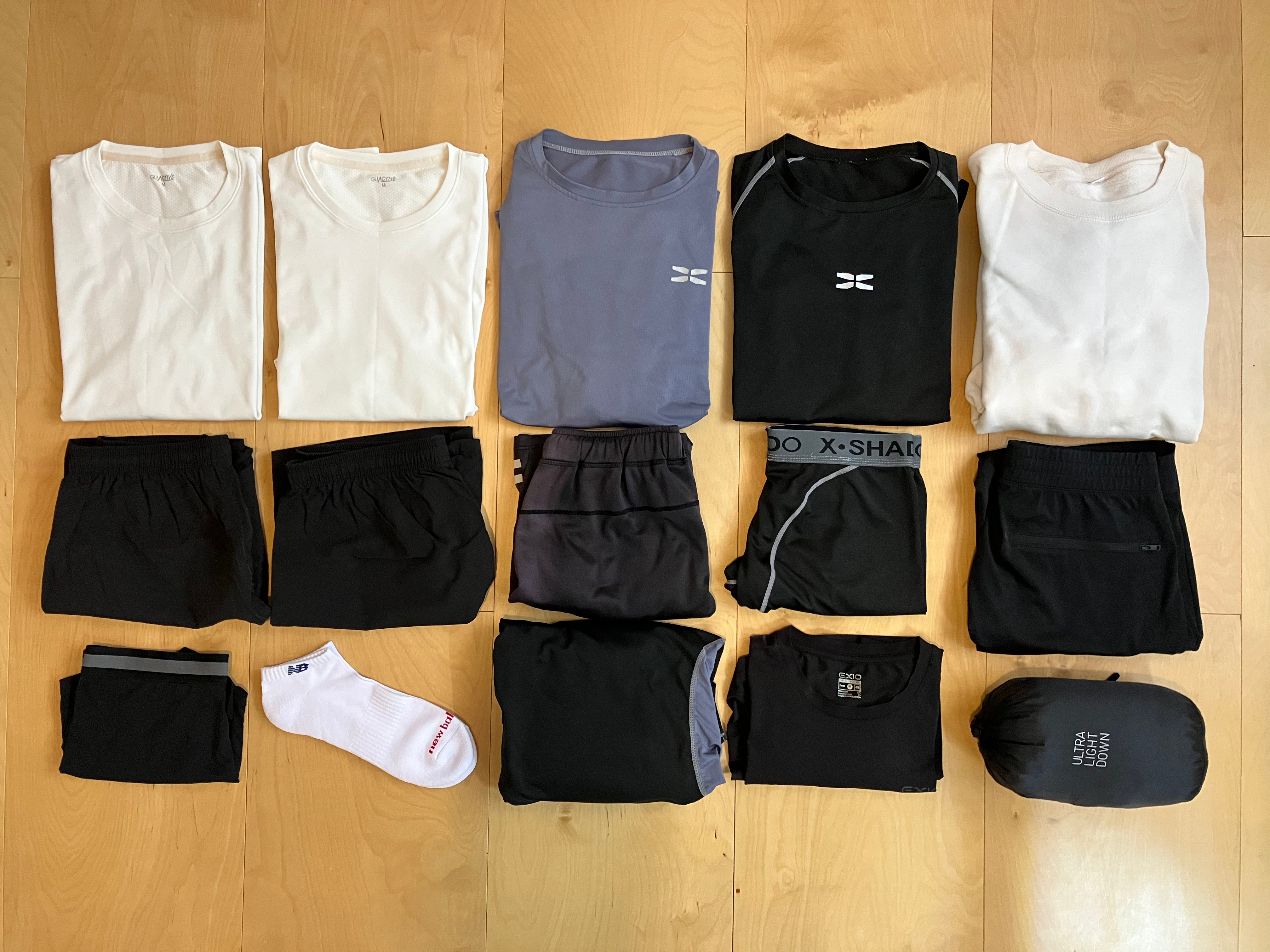 全20着でオールシーズン過ごす